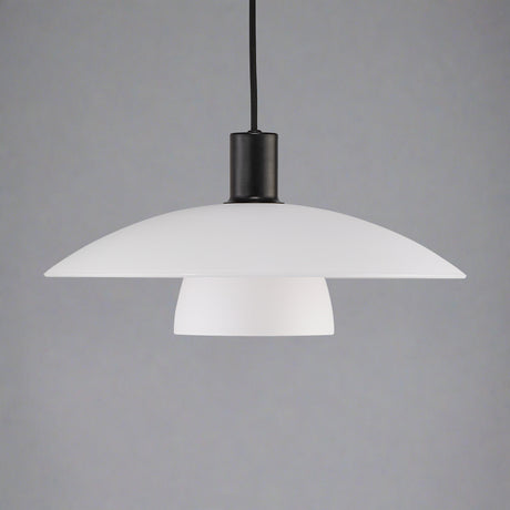 Ezri Scandinavian Pendant Light - Opal Glass Shades with Modern Design for Soft Glare-Free Illumination 3