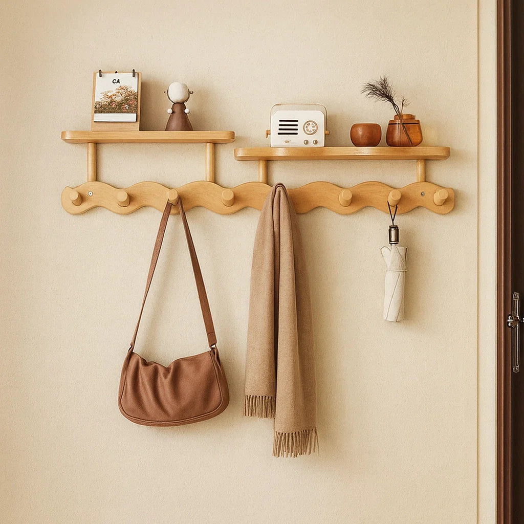 Hinora Wall Mounted Shelf Rack