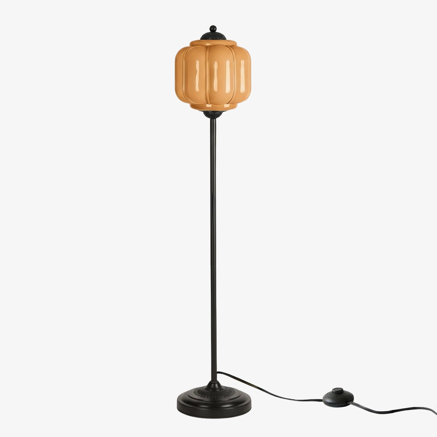Eloise Collection | Floor Lamp with Unique Retro Glass Design - Stylish Lighting for Living Rooms 6