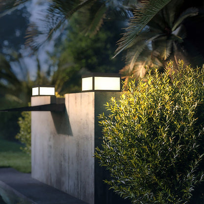Solar Pillar LED Landscape Light - Waterproof Design for Outdoor Spaces 5
