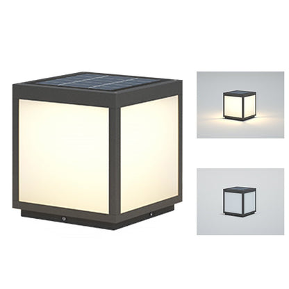 Solar Pillar LED Landscape Light - Waterproof Design for Outdoor Spaces 17