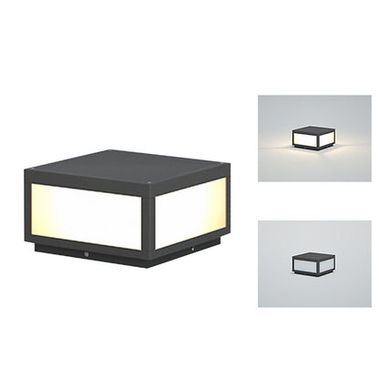 Solar Pillar LED Landscape Light - Waterproof Design for Outdoor Spaces 18