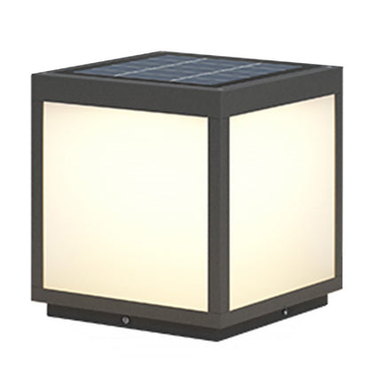 Solar Pillar LED Landscape Light - Waterproof Design for Outdoor Spaces 14