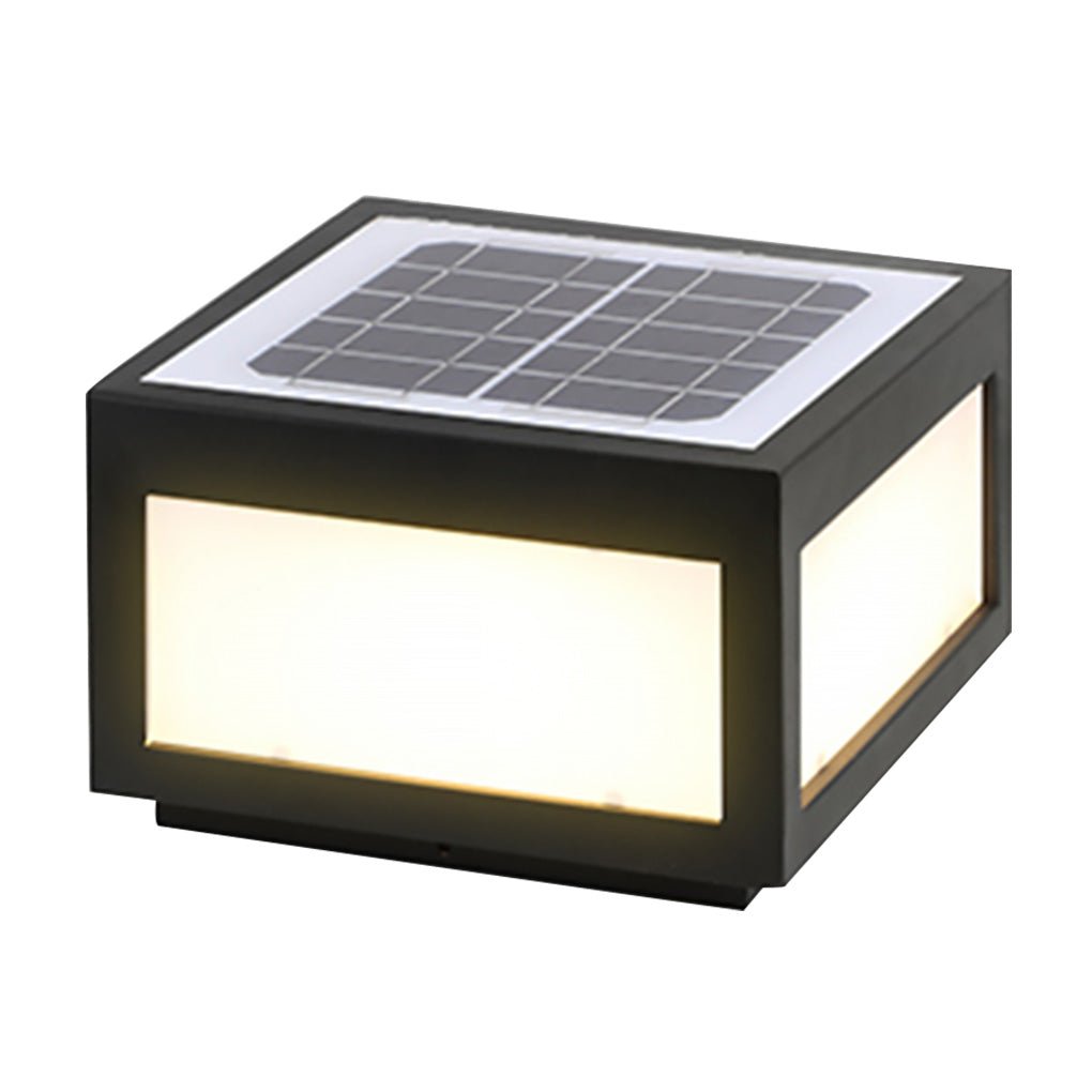 Solar Pillar LED Landscape Light - Waterproof Design for Outdoor Spaces 15
