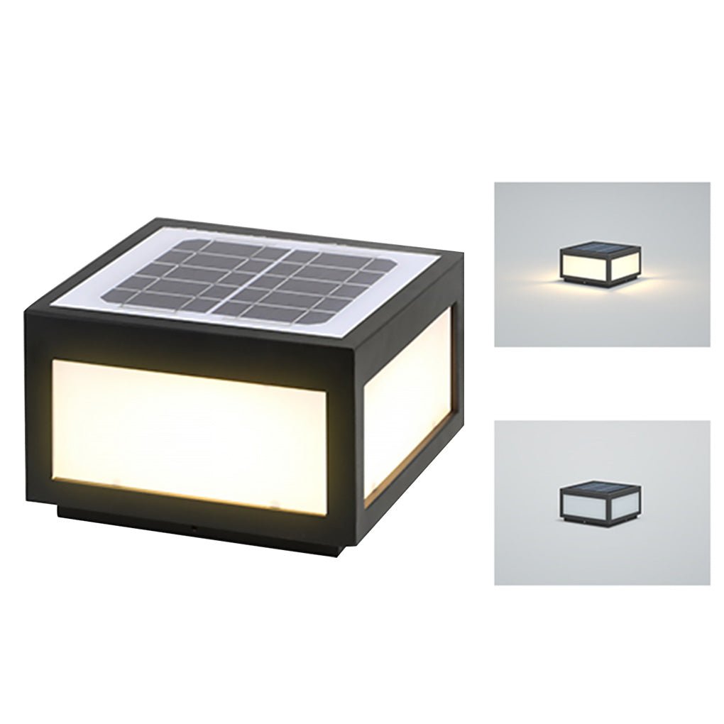 Solar Pillar LED Landscape Light - Waterproof Design for Outdoor Spaces 19