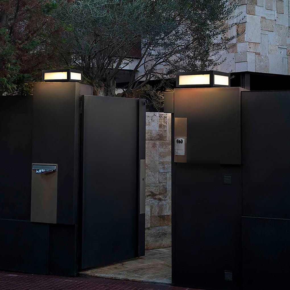 Solar Pillar LED Landscape Light - Waterproof Design for Outdoor Spaces 6