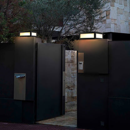 Solar Pillar LED Landscape Light - Waterproof Design for Outdoor Spaces 6