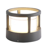 Modern Round Outdoor Post Light - Double-Layered Design with IP65 Protection for Year-Round Illumination 8