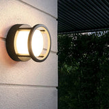 Modern Round Outdoor Post Light - Double-Layered Design with IP65 Protection for Year-Round Illumination 6