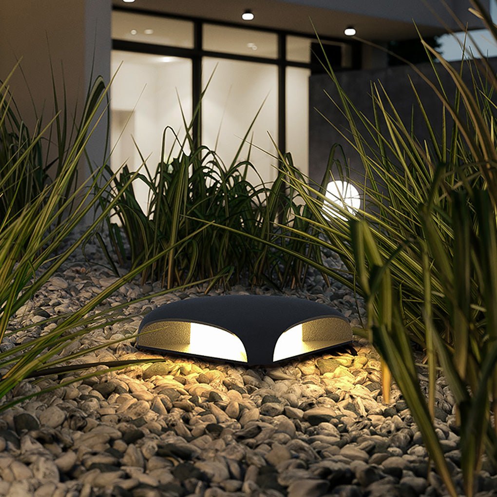 Luminara Outdoor Step Lights - LED Embedded Landscape Lighting with Waterproof Design for Safe Home Illumination 2