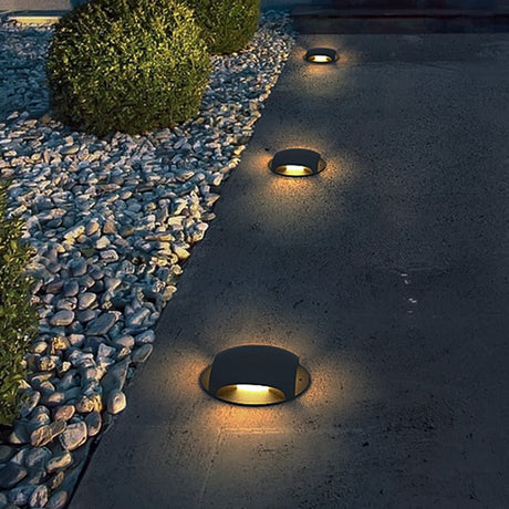 Luminara Outdoor Step Lights - LED Embedded Landscape Lighting with Waterproof Design for Safe Home Illumination 4