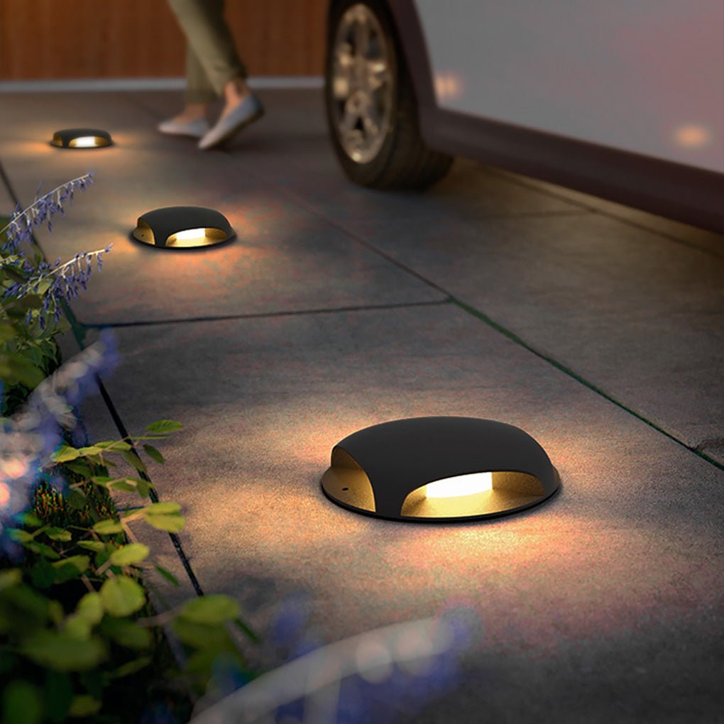 Luminara Outdoor Step Lights - LED Embedded Landscape Lighting with Waterproof Design for Safe Home Illumination 3