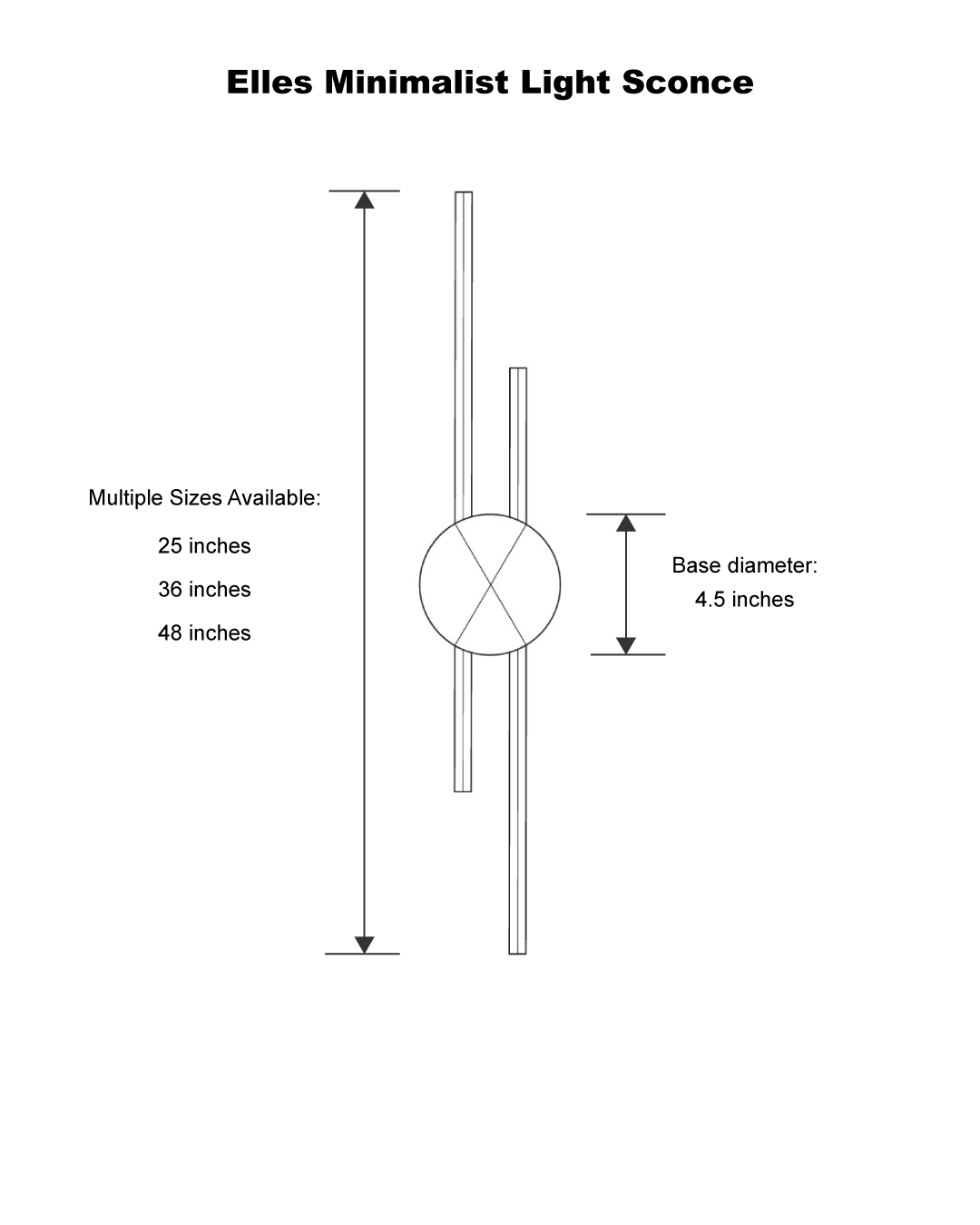 Elles LED Wall Lamp - Minimalist Design with Easy Installation for Elegant Ambience 15