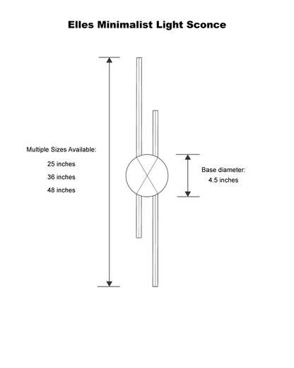 Elles LED Wall Lamp - Minimalist Design with Easy Installation for Elegant Ambience 15