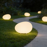Pebble Lights Modern Outdoor Landscape Lamp with Three-Color Dimming – Waterproof Decorative Lighting for Gardens 6