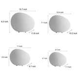 Pebble Lights Modern Outdoor Landscape Lamp with Three-Color Dimming – Waterproof Decorative Lighting for Gardens 13