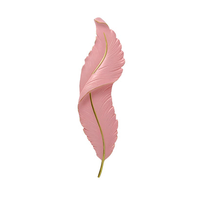 Feather Wall Light - Modern Resin Wall Sconce with Dimmable LED & Three Color Options for Artistic Ambiance 13