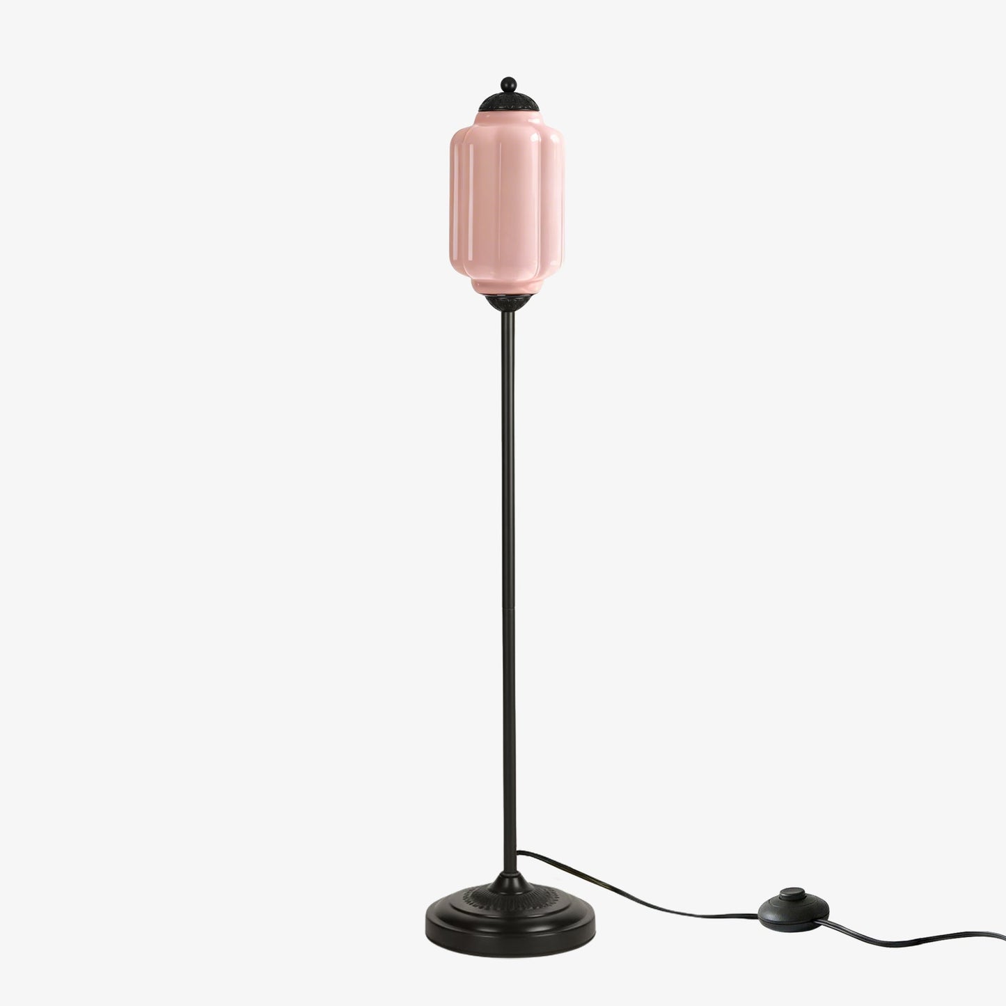 Eloise Collection | Floor Lamp with Unique Retro Glass Design - Stylish Lighting for Living Rooms 27