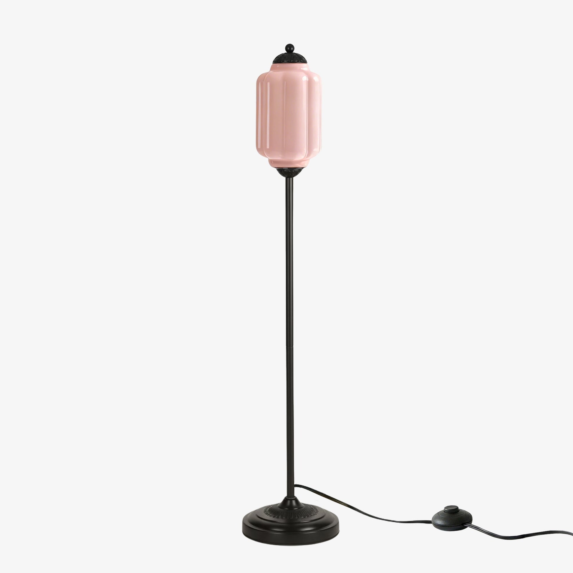 Eloise Collection | Floor Lamp with Unique Retro Glass Design - Stylish Lighting for Living Rooms 27