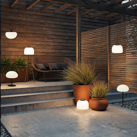 Sponge Outdoor Table Lamp - Wireless Rechargeable with 3-Step MoodMaker LED 3