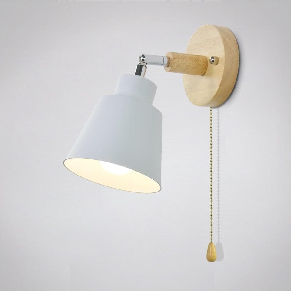 Adjustable Wall Sconce Lighting with 180° Head & Pull Chain Switch for Targeted Illumination 1