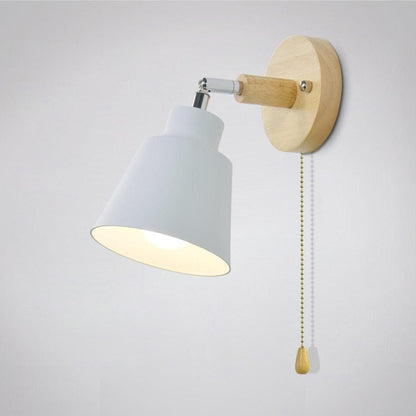 Adjustable Wall Sconce Lighting with 180° Head & Pull Chain Switch for Targeted Illumination 1