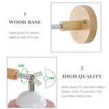 Adjustable Wall Sconce Lighting with 180° Head & Pull Chain Switch for Targeted Illumination 9