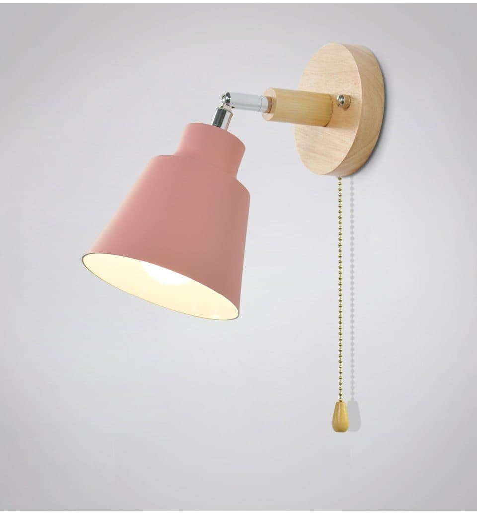 Adjustable Wall Sconce Lighting with 180° Head & Pull Chain Switch for Targeted Illumination 2