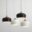 Deo Nordic Minimalist Pendant Light - Modern Design with Wooden Accent for Elegant Spaces 1