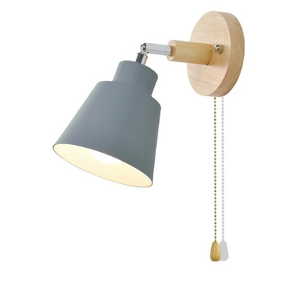 Adjustable Wall Sconce Lighting with 180° Head & Pull Chain Switch for Targeted Illumination 5