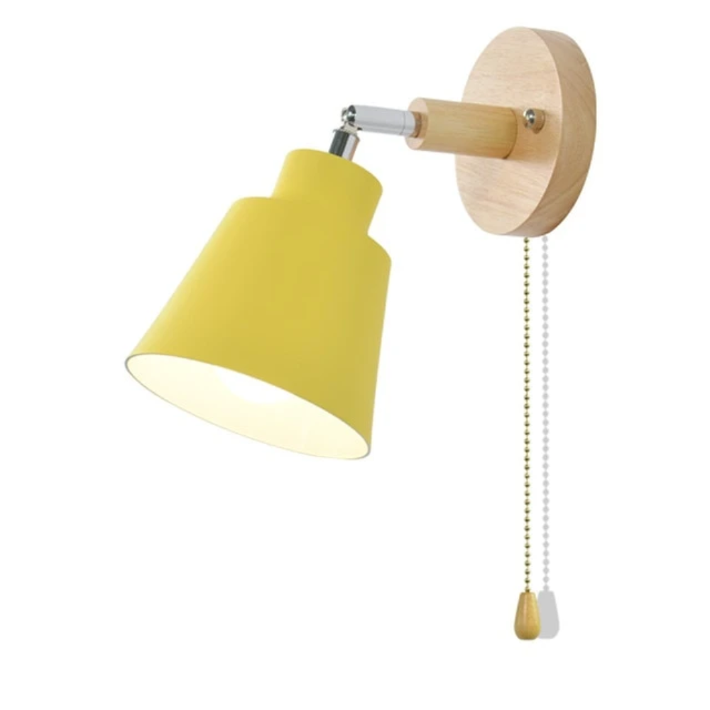 Adjustable Wall Sconce Lighting with 180° Head & Pull Chain Switch for Targeted Illumination 12