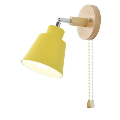 Adjustable Wall Sconce Lighting with 180° Head & Pull Chain Switch for Targeted Illumination 12