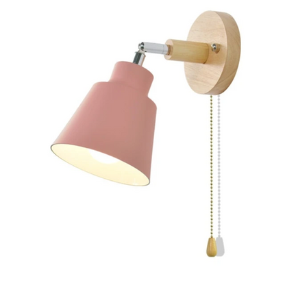 Adjustable Wall Sconce Lighting with 180° Head & Pull Chain Switch for Targeted Illumination 13