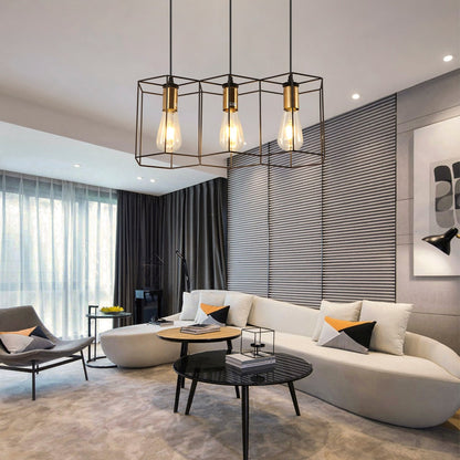 Celeste Vintage Pendant Light - Iron Frame Design with Easy Installation for Elegant Kitchen Lighting 10