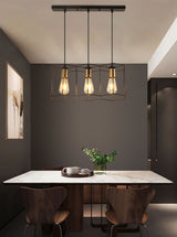 Celeste Vintage Pendant Light - Iron Frame Design with Easy Installation for Elegant Kitchen Lighting 14