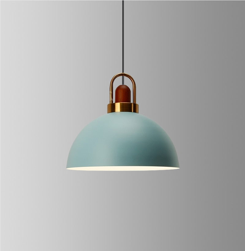 Abbott Modern Nordic Pendant Lighting - Adjustable Aluminum Shade & Brass Base for Stylish Kitchen Illumination 4