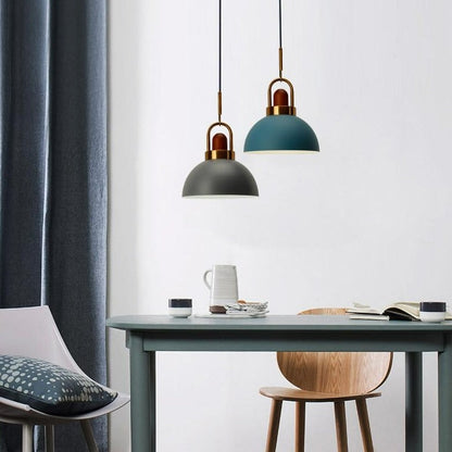 Abbott Modern Nordic Pendant Lighting - Adjustable Aluminum Shade & Brass Base for Stylish Kitchen Illumination 2