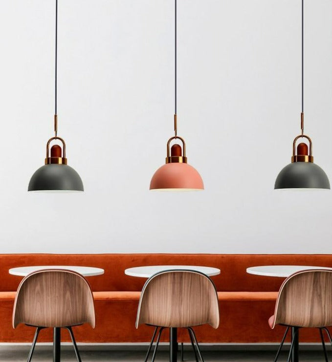 Abbott Modern Nordic Pendant Lighting - Adjustable Aluminum Shade & Brass Base for Stylish Kitchen Illumination 8
