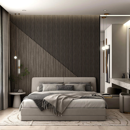 Acoustic Wood Slat Wall Panel - Premium Sound Absorption with Modern Design for Stylish Interiors 17