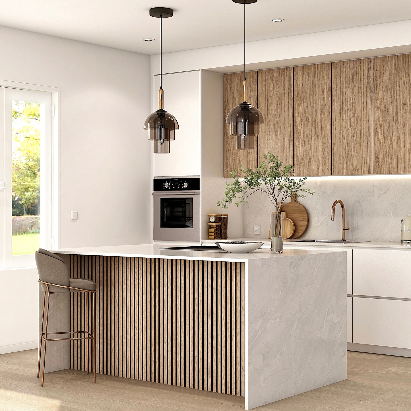 Acoustic Wood Slat Wall Panel - Premium Sound Absorption with Modern Design for Stylish Interiors 21