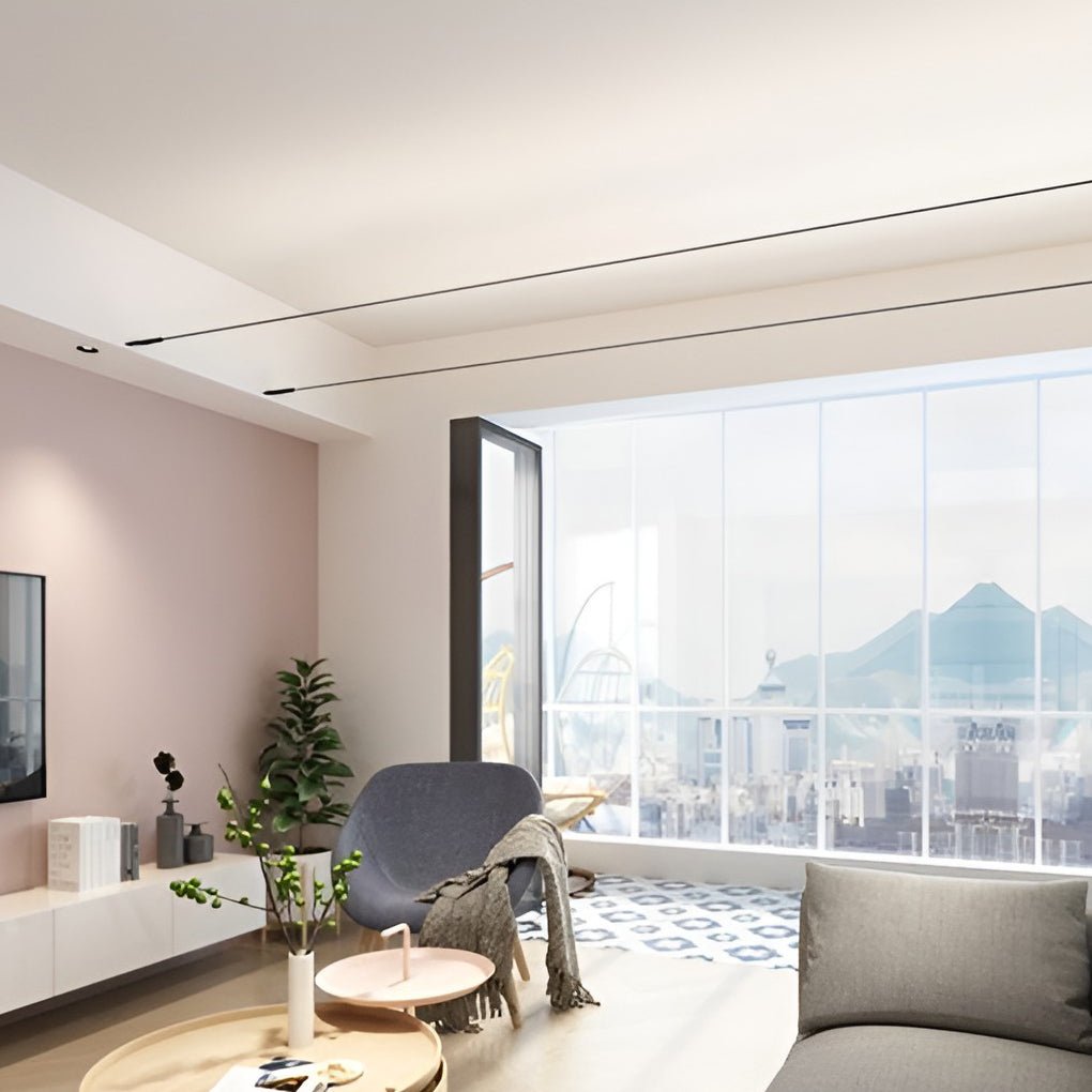 Skyline Ultra-Thin LED Ceiling Light - Adjustable Color Temperature & Rotatable Design for Modern Ambiance 3