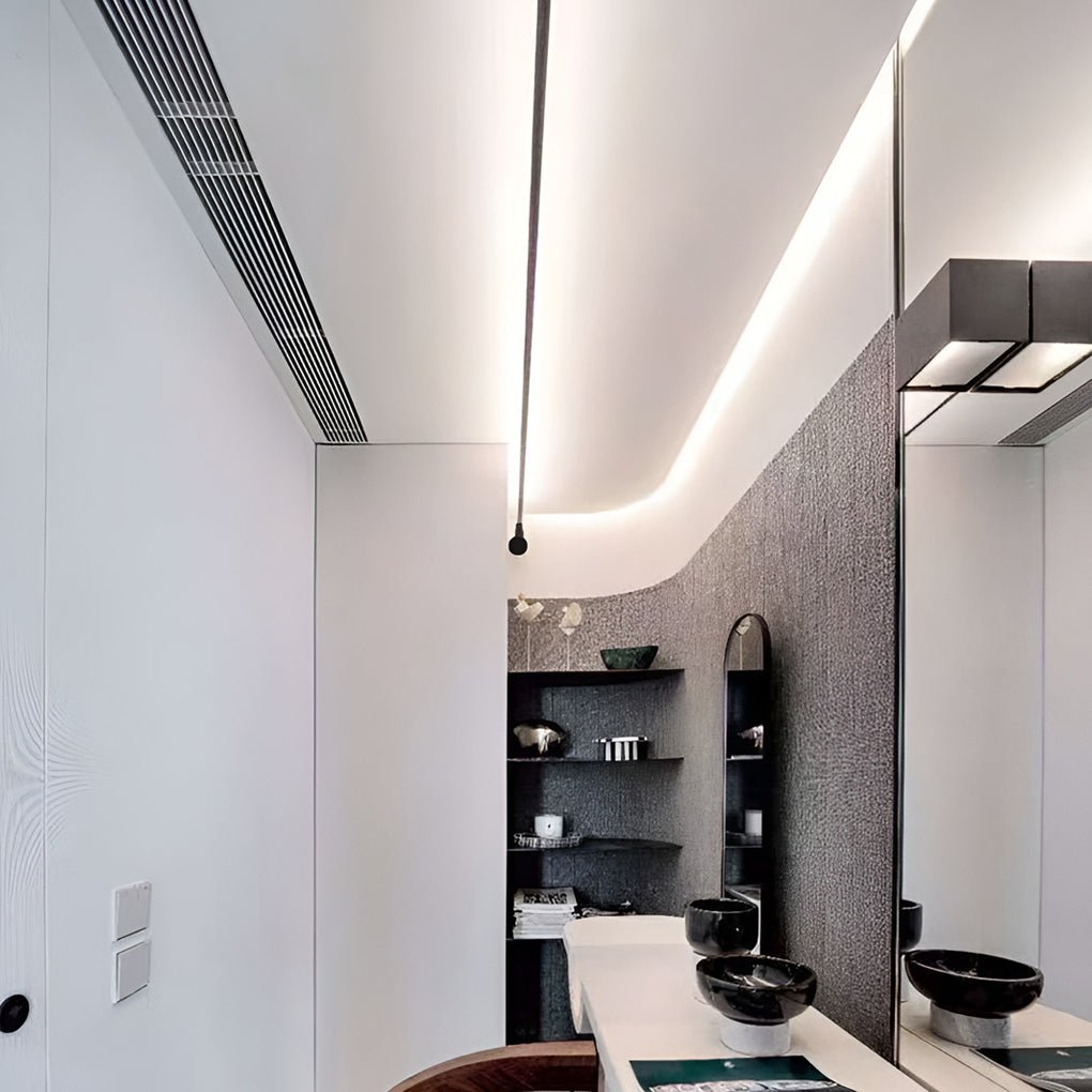 Skyline Ultra-Thin LED Ceiling Light - Adjustable Color Temperature & Rotatable Design for Modern Ambiance 1