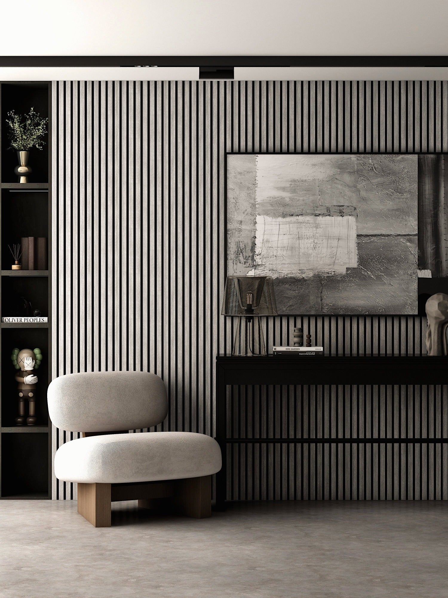Acoustic Wood Slat Wall Panel - Premium Sound Absorption with Modern Design for Stylish Interiors 14