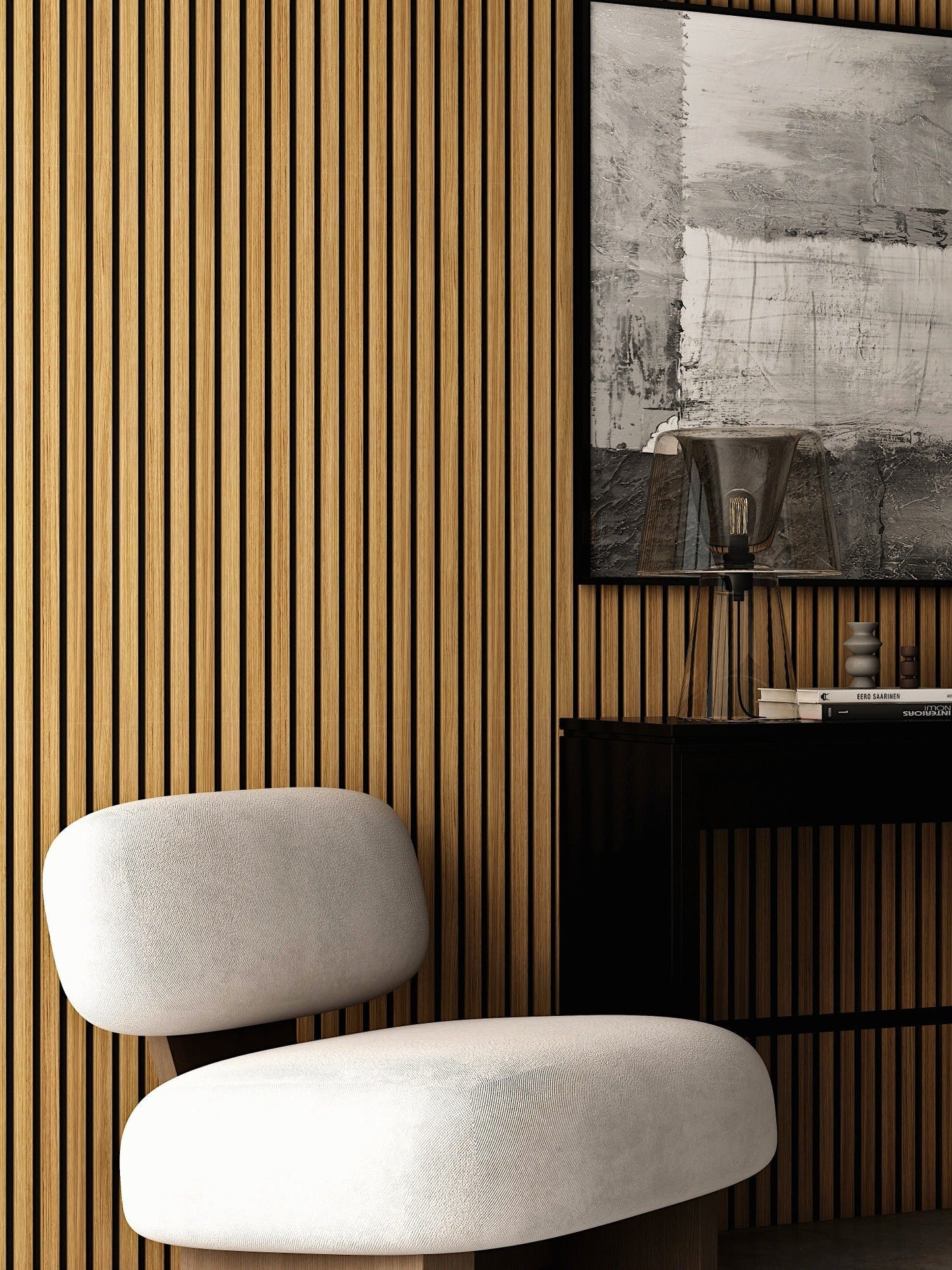 Acoustic Wood Slat Wall Panel - Premium Sound Absorption with Modern Design for Stylish Interiors 12