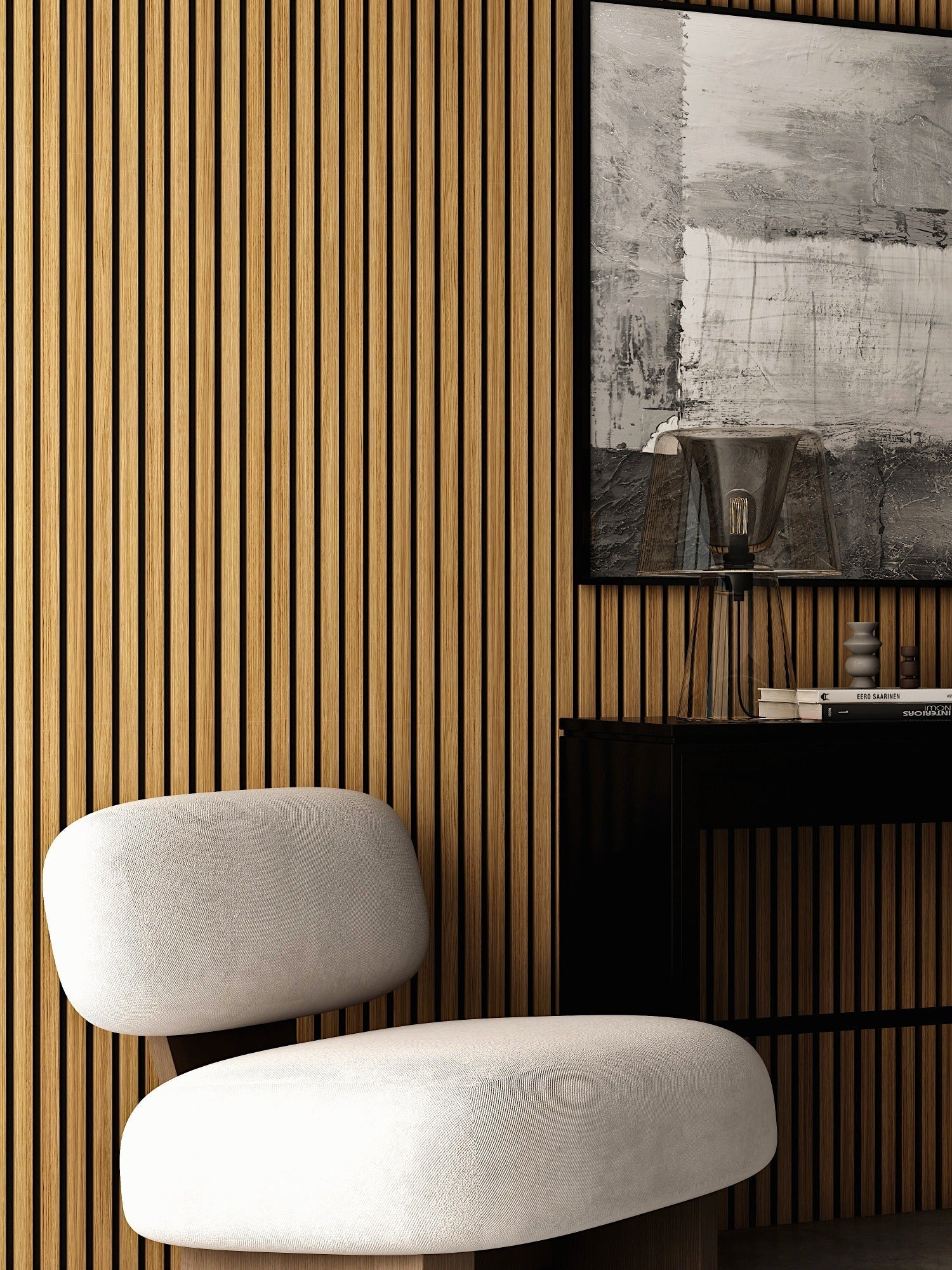 Acoustic Wood Slat Wall Panel - Premium Sound Absorption with Modern Design for Stylish Interiors 12