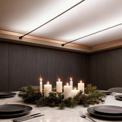 Skyline Ultra-Thin LED Ceiling Light - Adjustable Color Temperature & Rotatable Design for Modern Ambiance 7