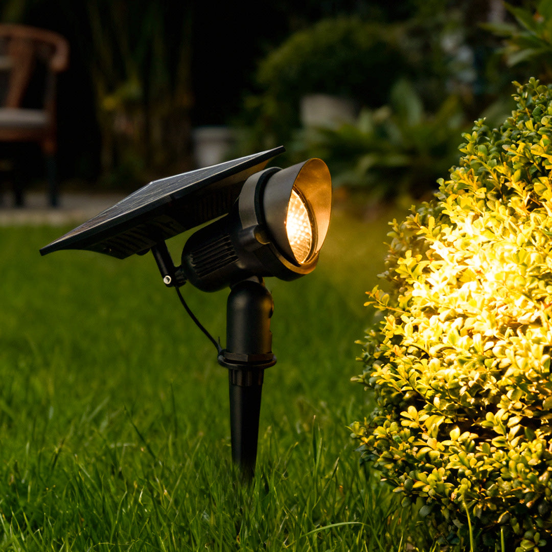 Luminara Adjustable Solar Spot Lights - RGB Multi-Color Outdoor Lighting for Trees and Gardens 12