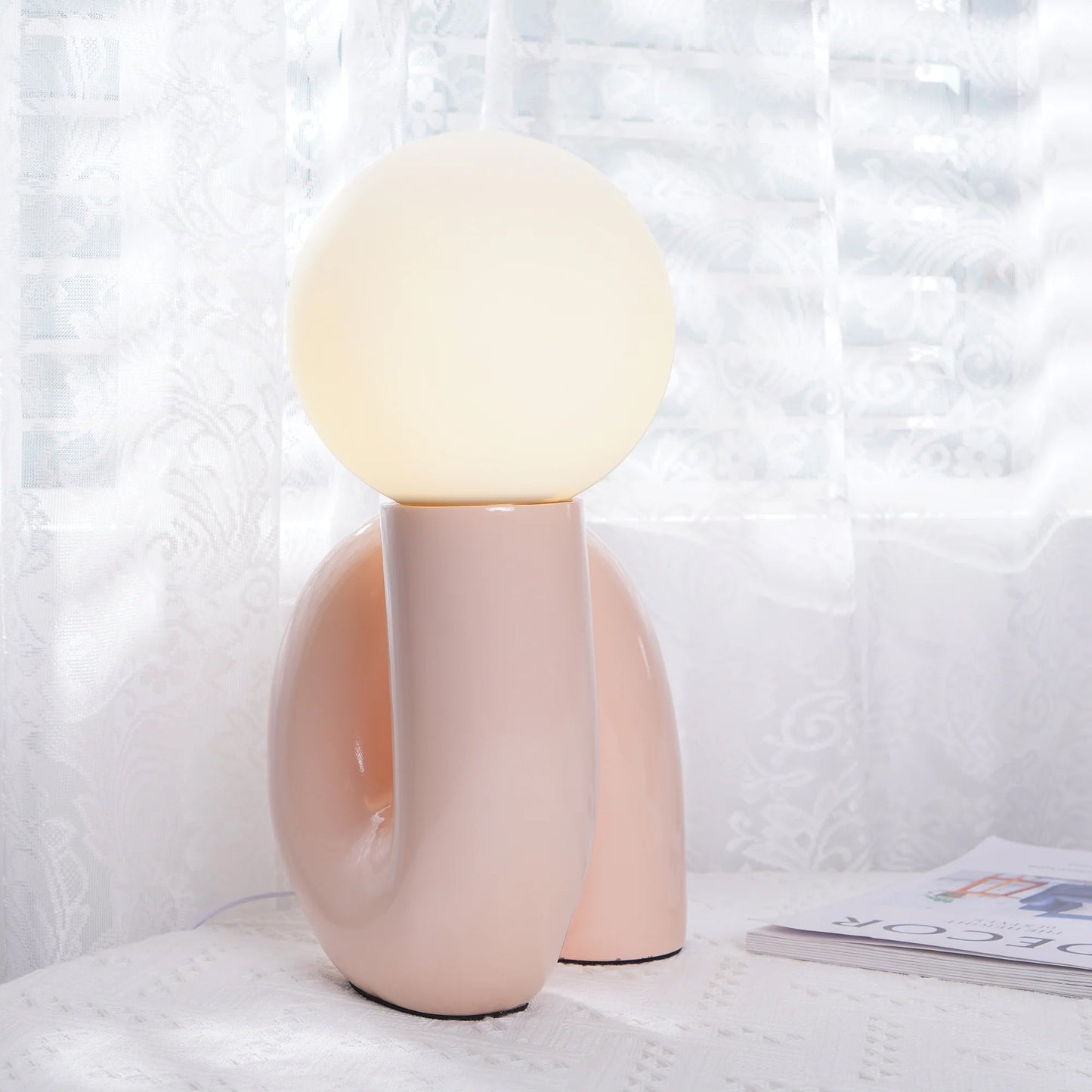 Velune Modern Globe Accent Lamp