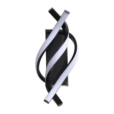 Spiral LED Wall Sconce Lighting - Adjustable Color Temperature & Modern Design for Elegant Ambiance 9