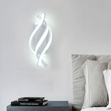 Spiral LED Wall Sconce Lighting - Adjustable Color Temperature & Modern Design for Elegant Ambiance 2